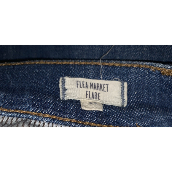Madewell Flea Market Flare Jeans Size 29 Style C2519 - Picture 7 of 9